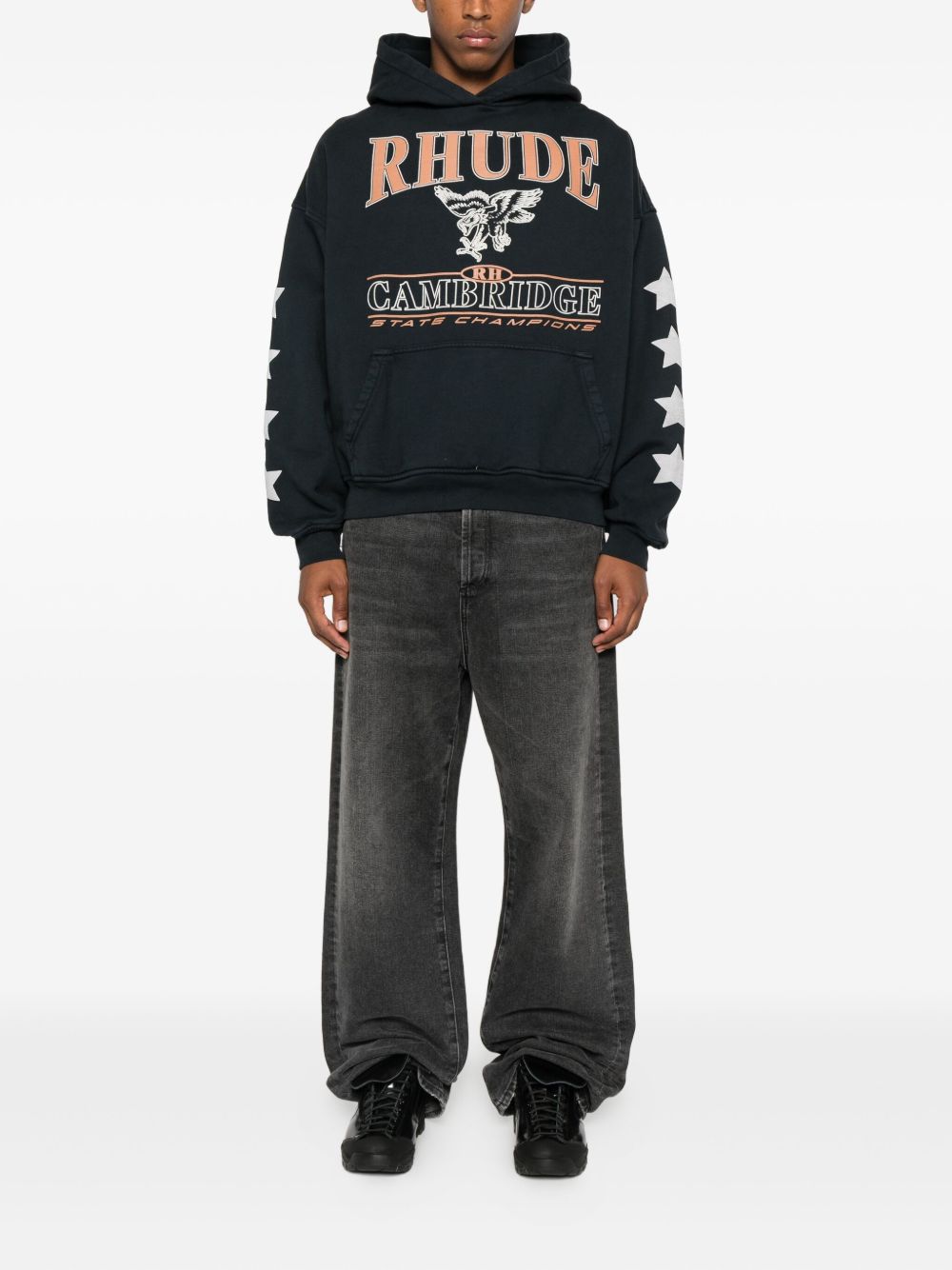 Graphic Print Hoodie
