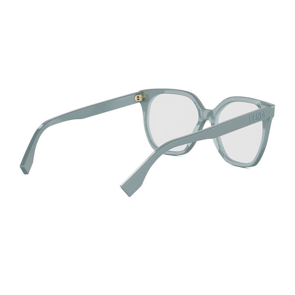 Fe50087I Lettering Square Glasses