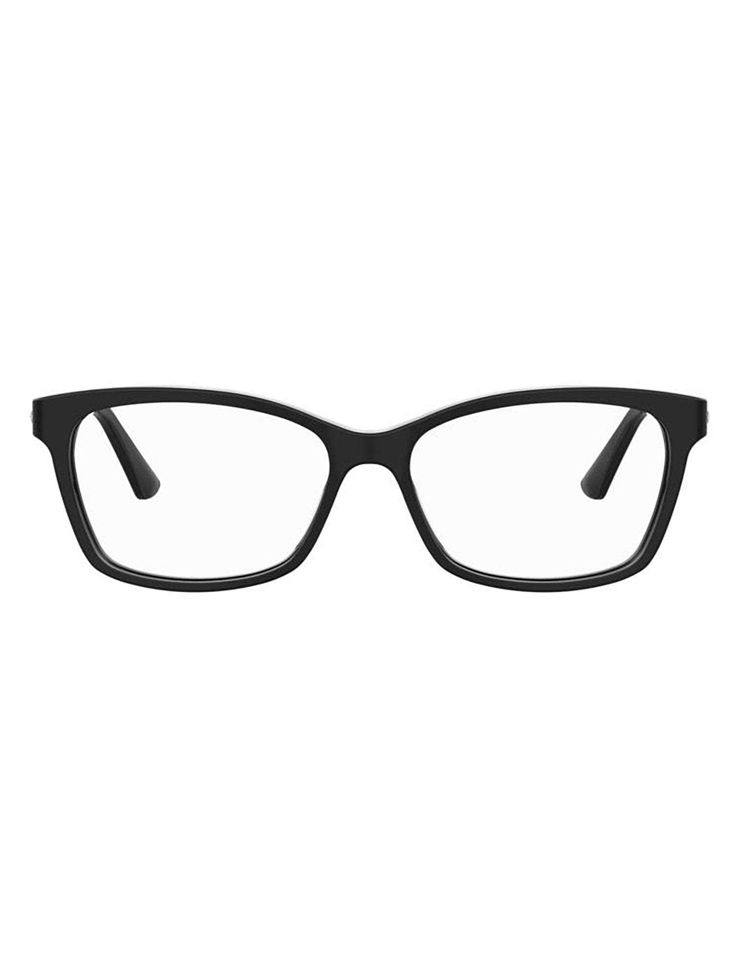 Stylish Black Acetate Optical Frames with Rectangular Shape