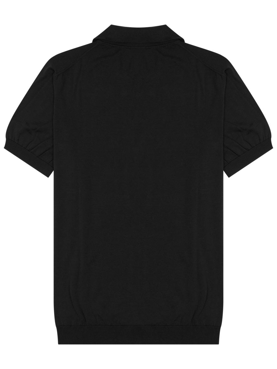 Short-Sleeve Polo Shirt With Classic Collar