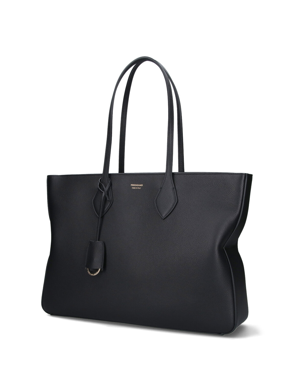 Large Smooth Leather Tote Bag