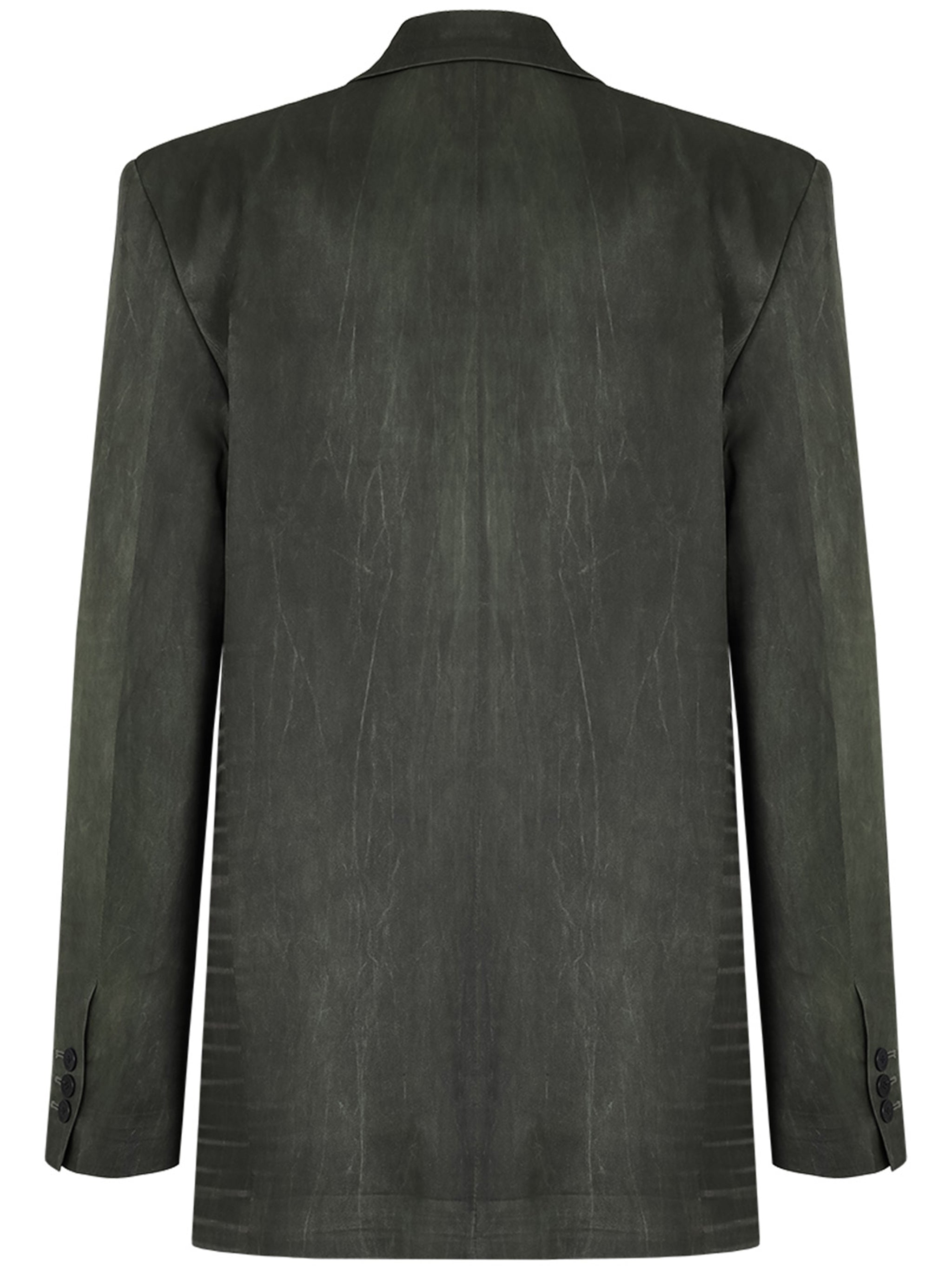 Green Astro Structured Blazer