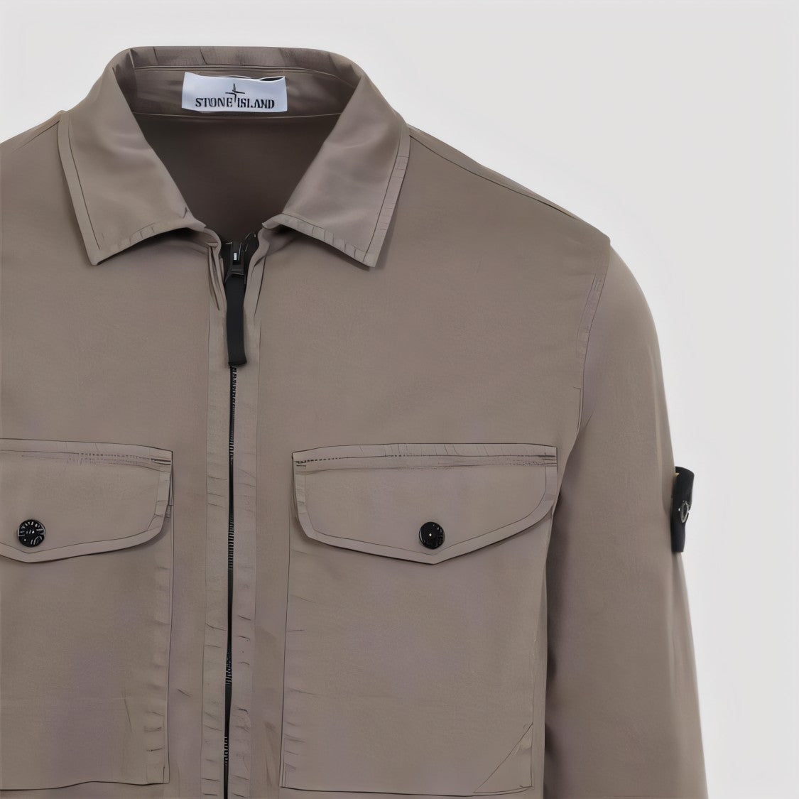 Front-Zipper Stone Island Jacket