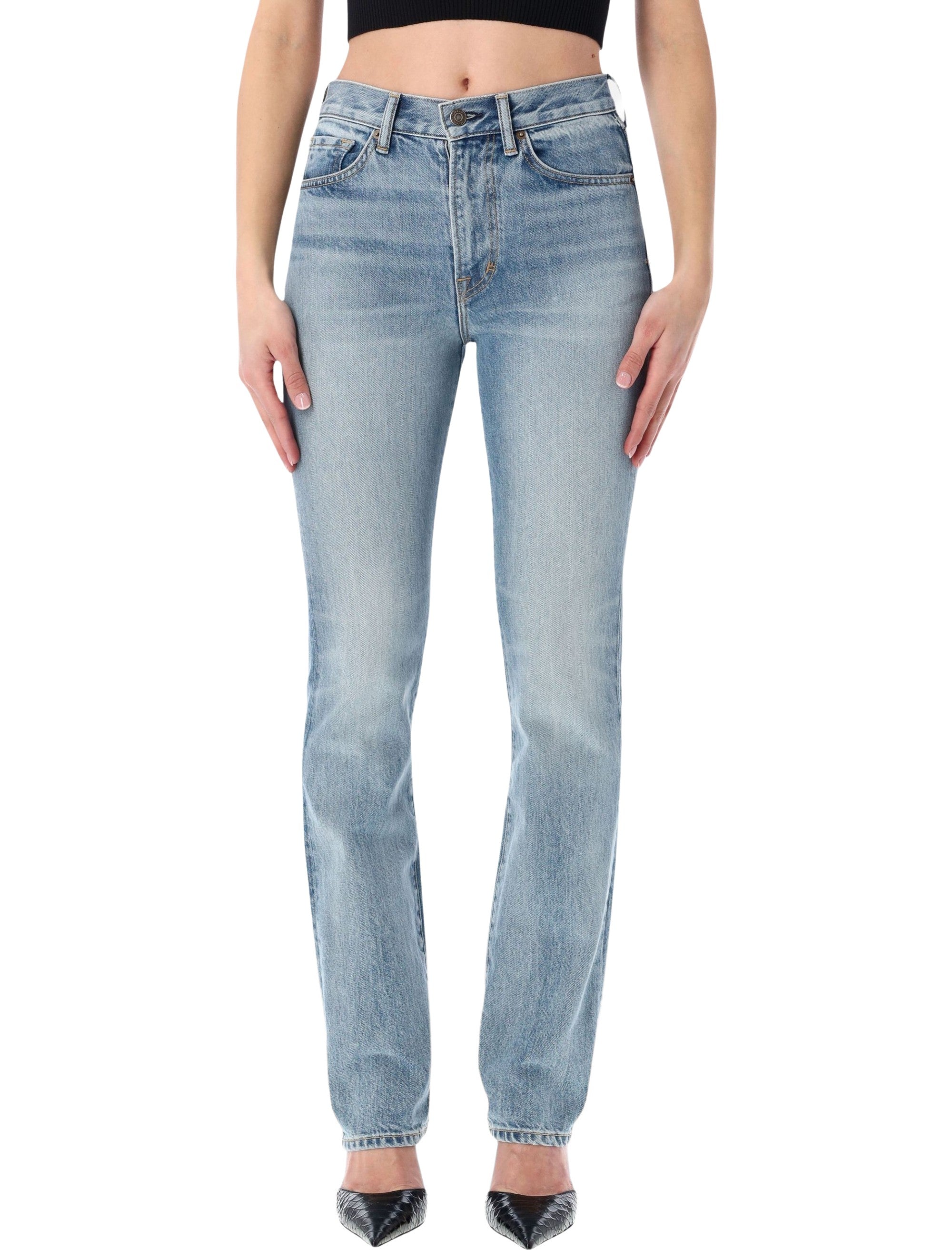 Straight Fit Denim Jeans