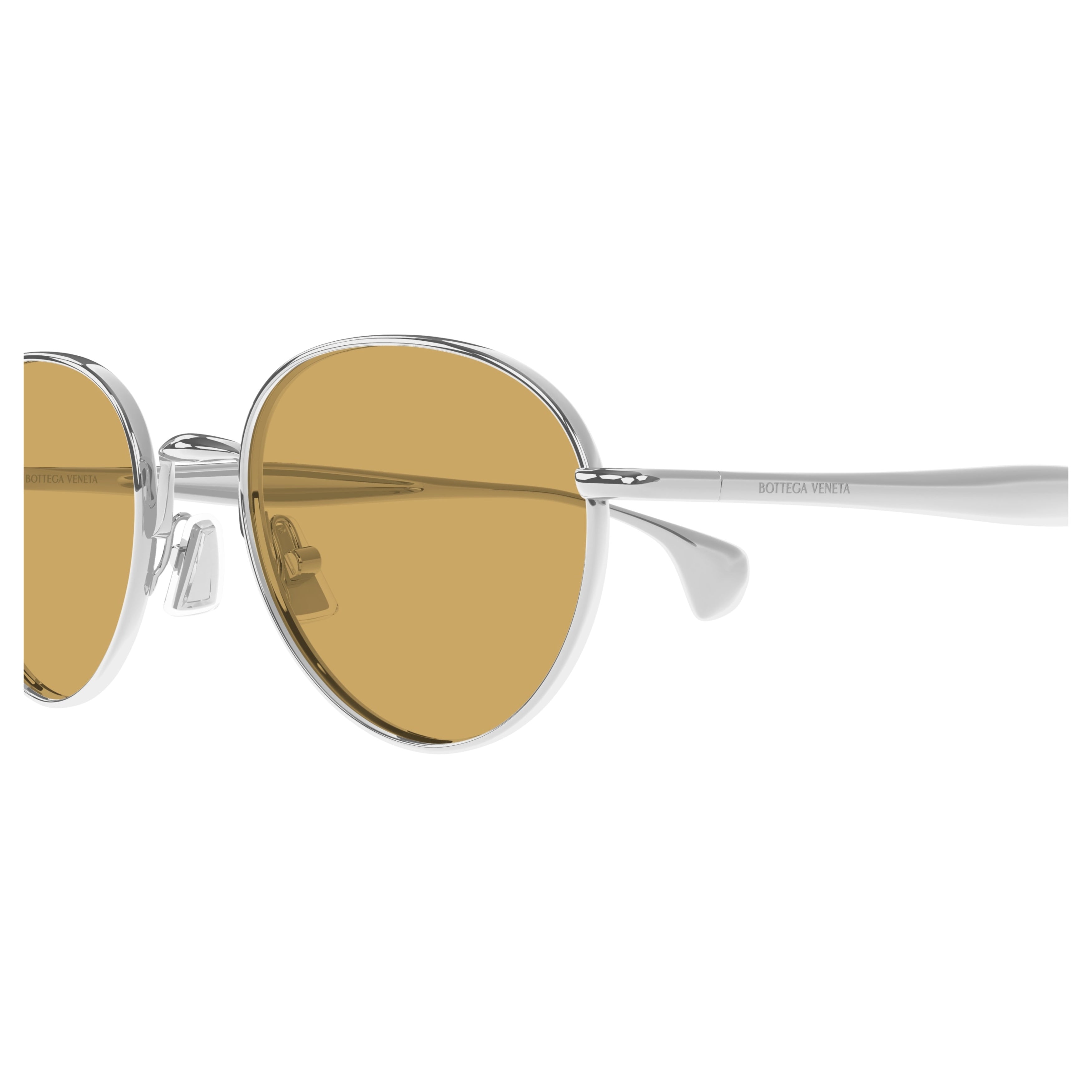 Bv1396s Thin Silver Metal Frame Sunglasses