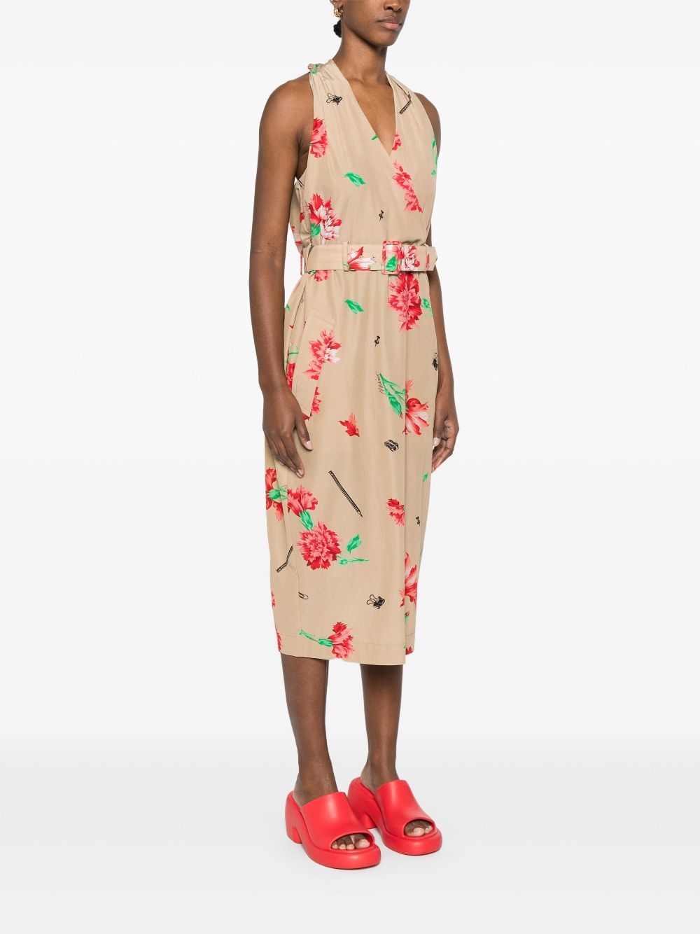 Floral Midi Dress