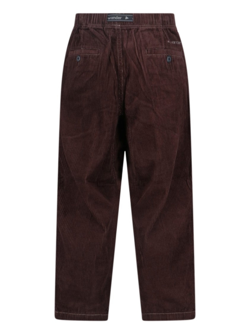Classic Straight-Leg Trousers With Structured Waistband