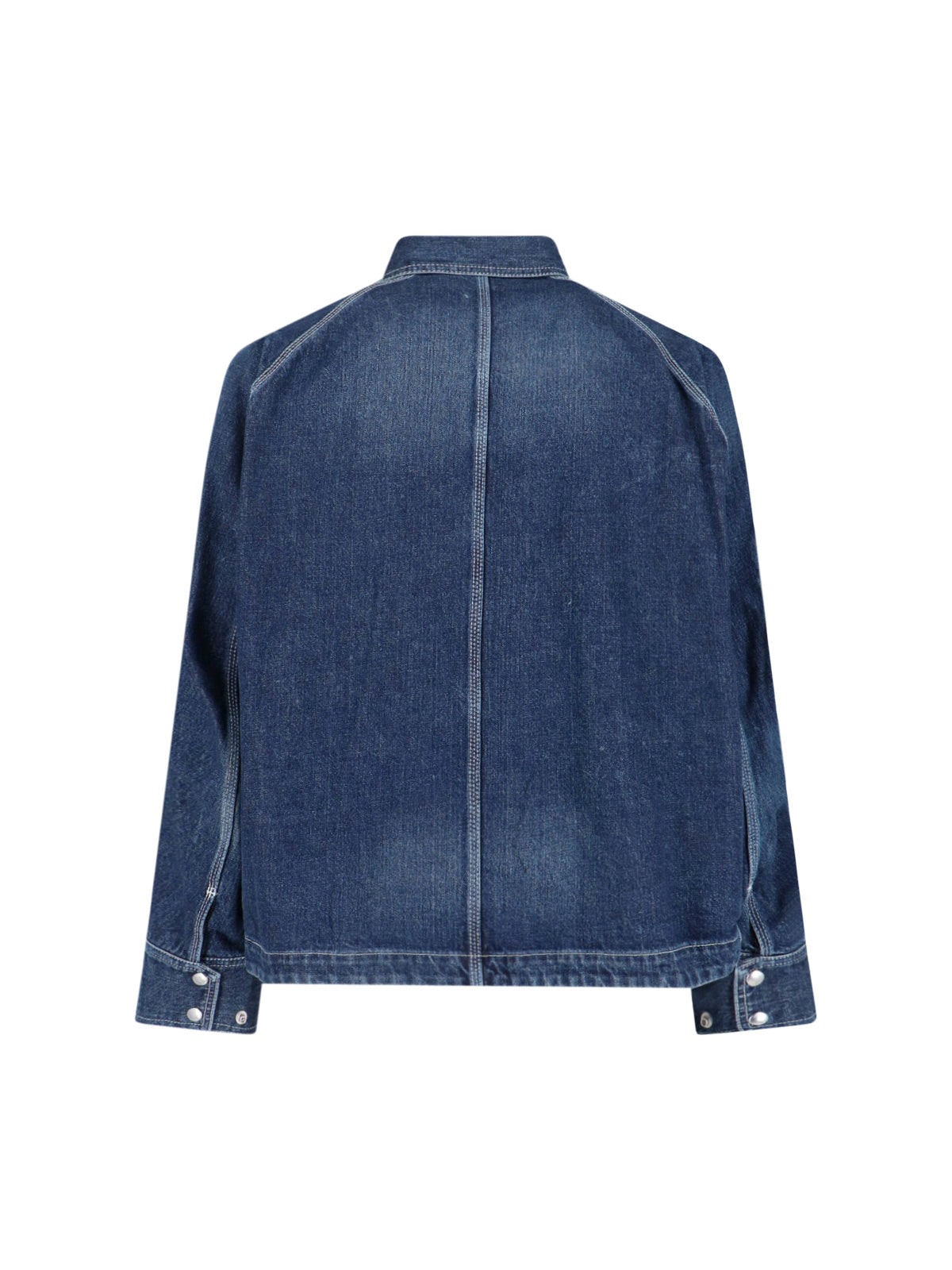 Layered Design Casual Jacket With Structured Silhouette