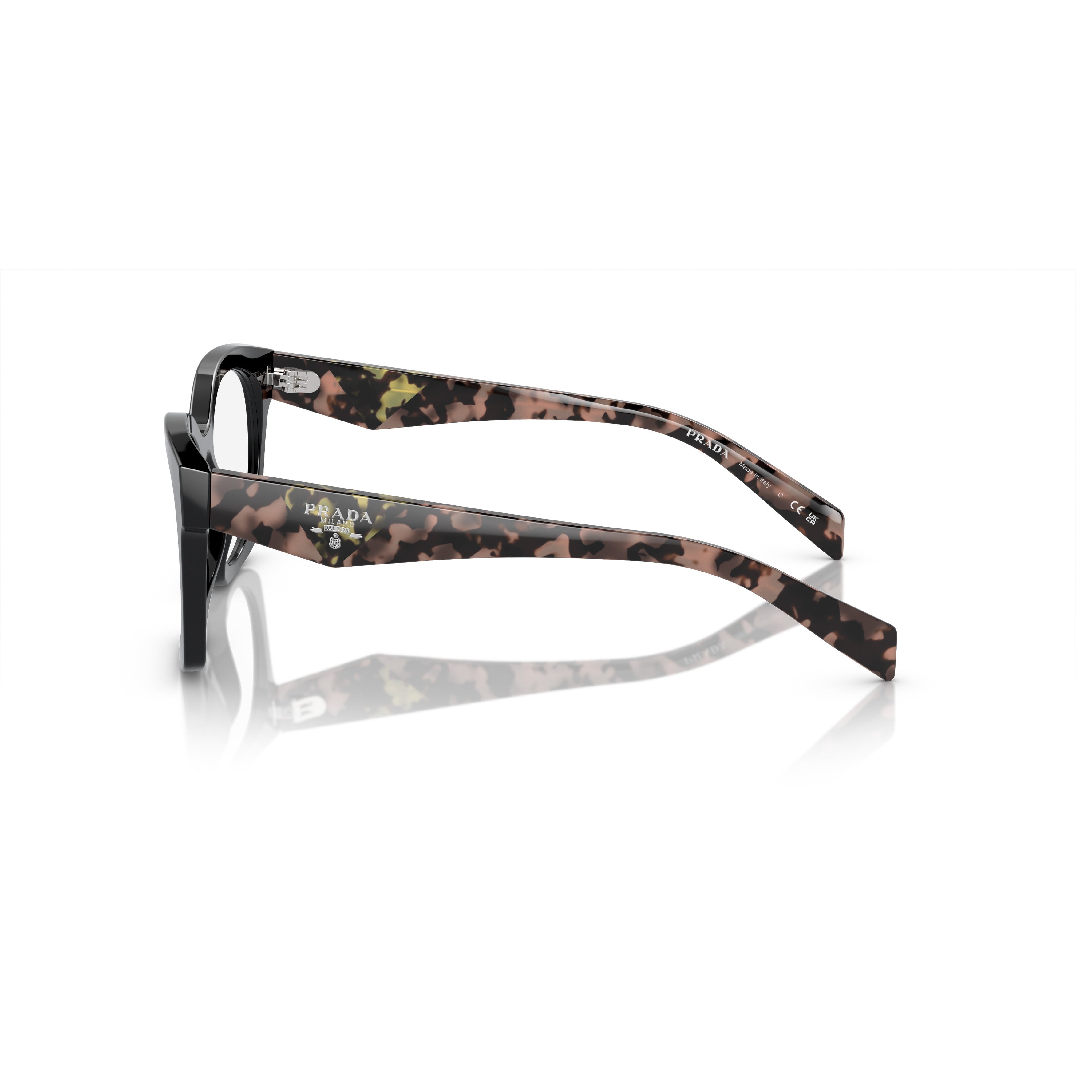 0pr A05v Square Black Acetate Sunglasses