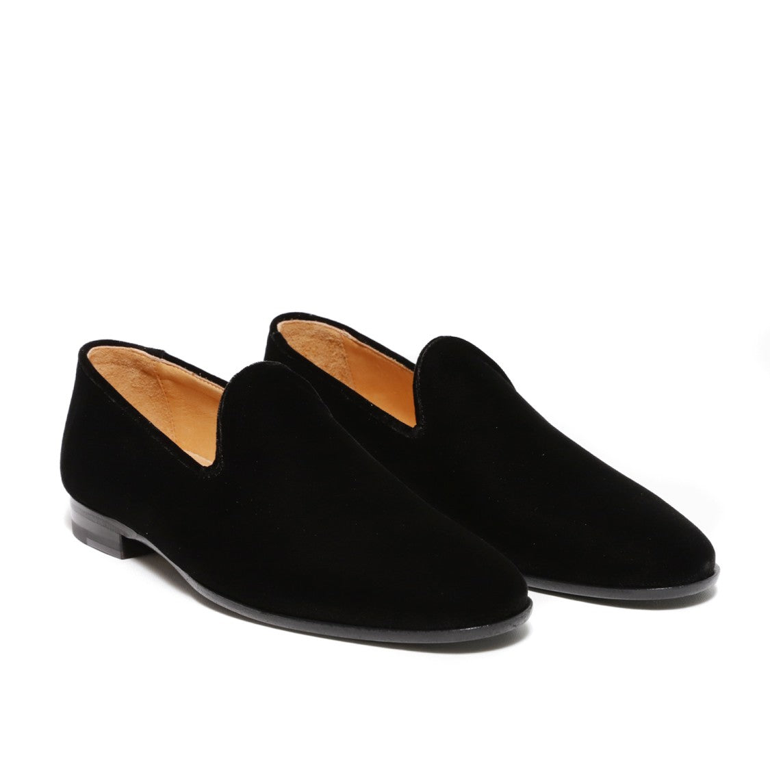 Black Velvet Shoe