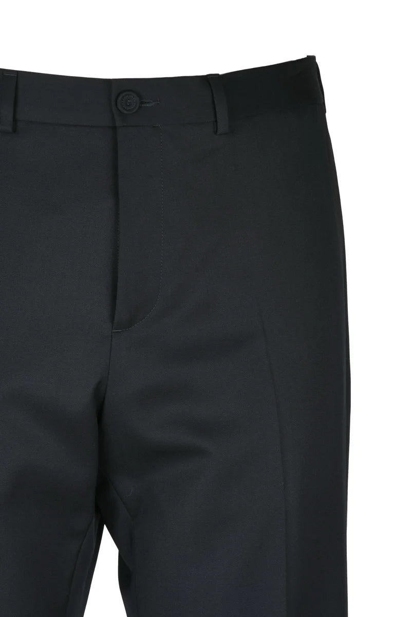 Classic Virgin Wool Trousers - Blue