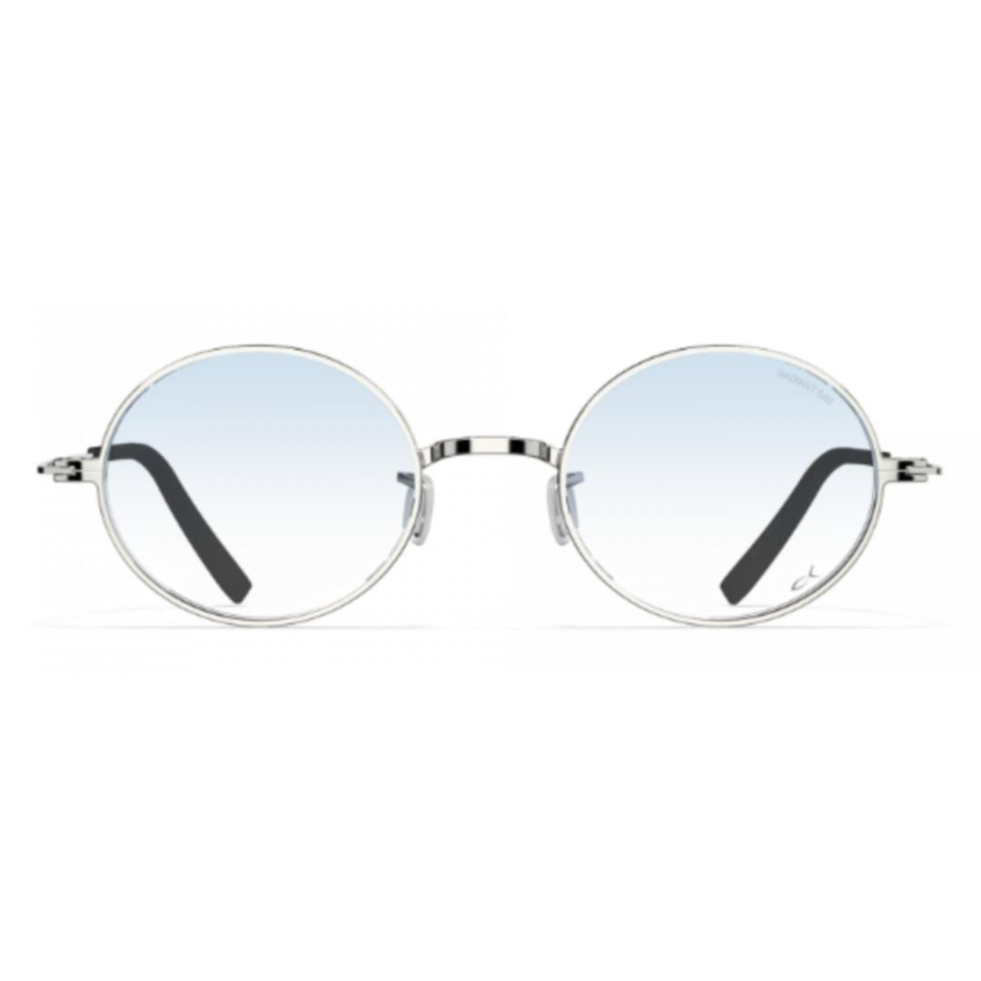 Bf1037 Tahoe Round Frame Sunglasses with Gradient Tint