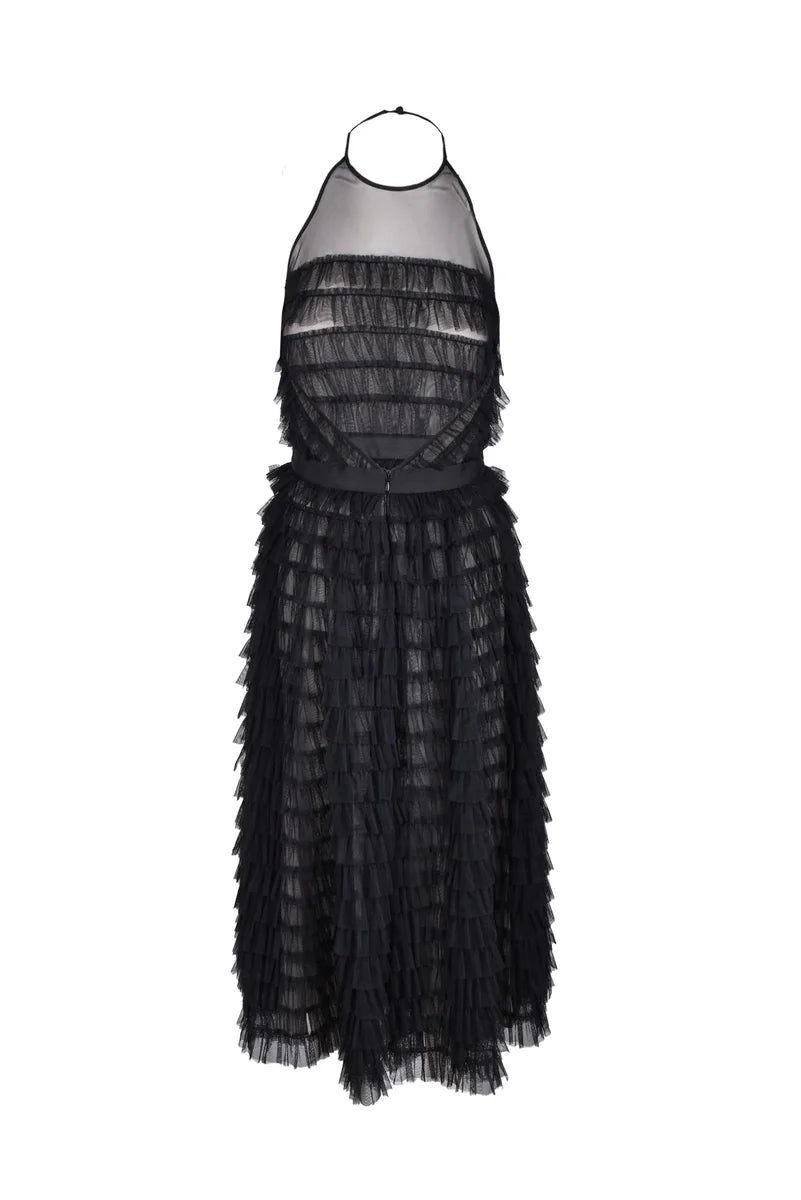 Black Tulle Dress Polyester