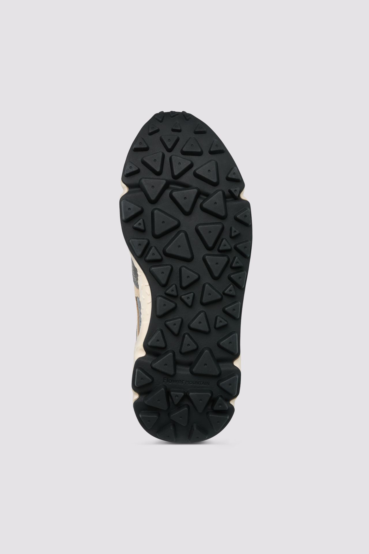 Layered Suede and Mesh Sneakers with Floral Cutouts