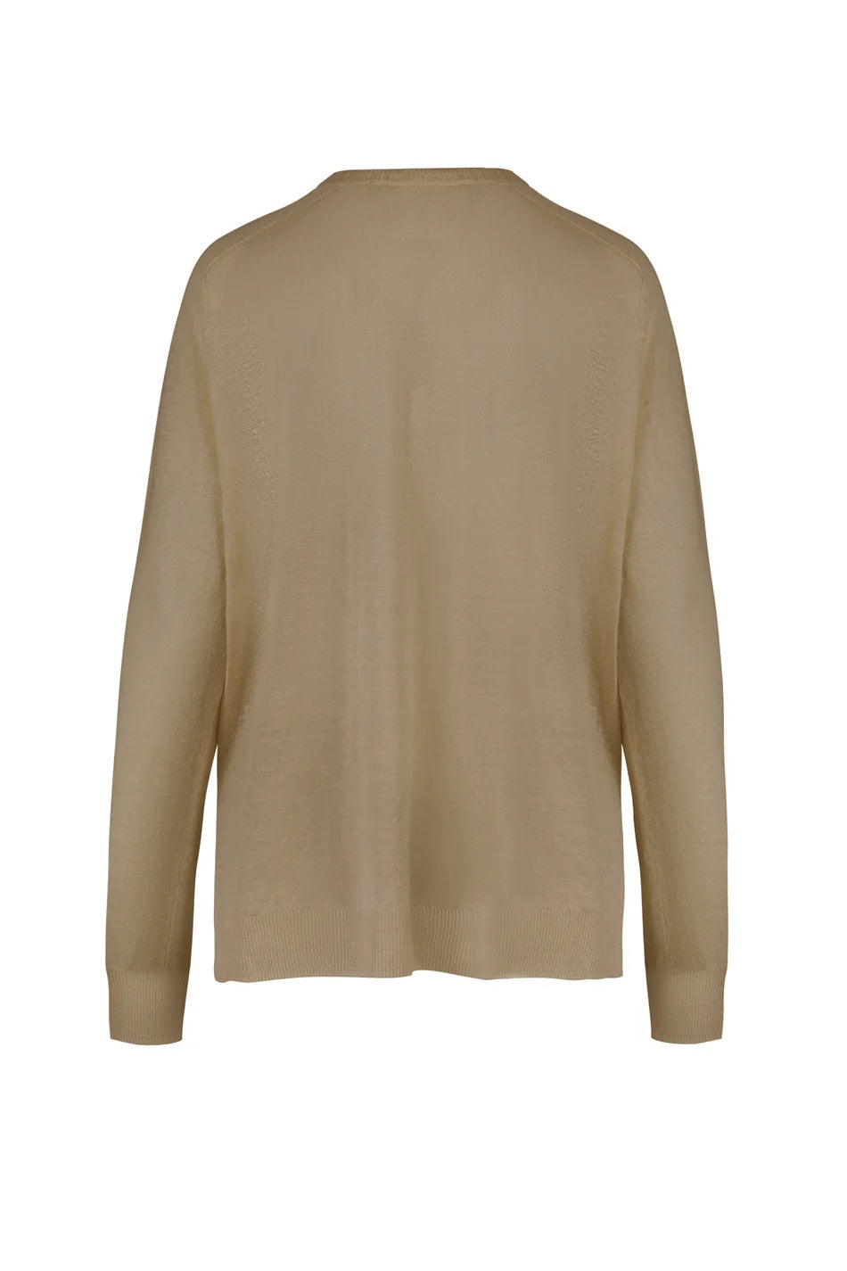 Light Pink Perforated Knit Sweater