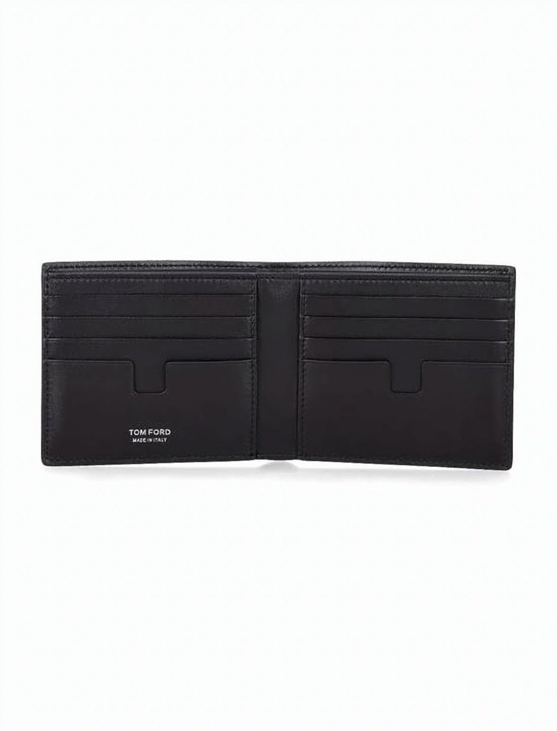 Textured Crocodile Pattern Bifold Wallet by Tom Ford