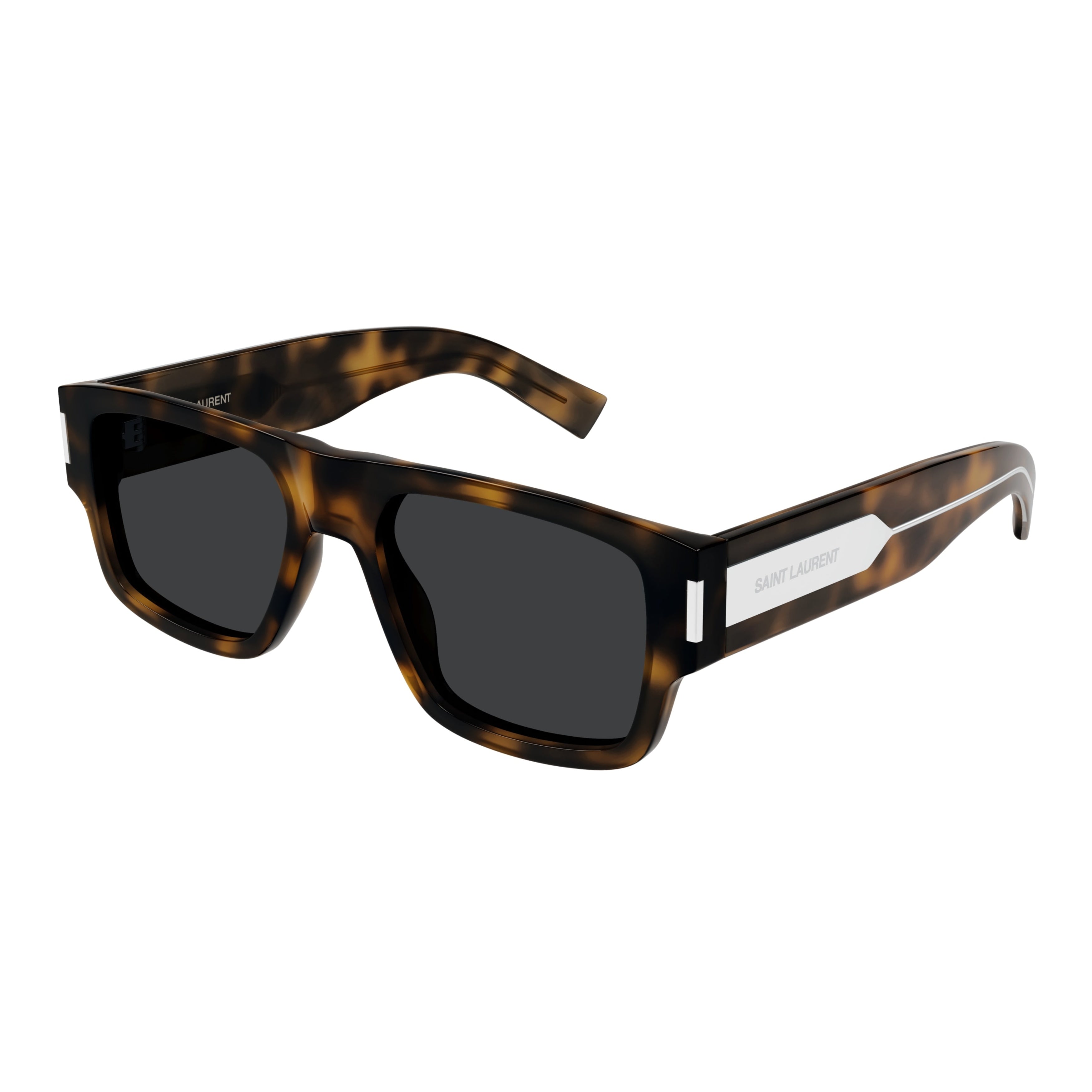 Sl 659 Bold Rectangular Tortoiseshell Sunglasses