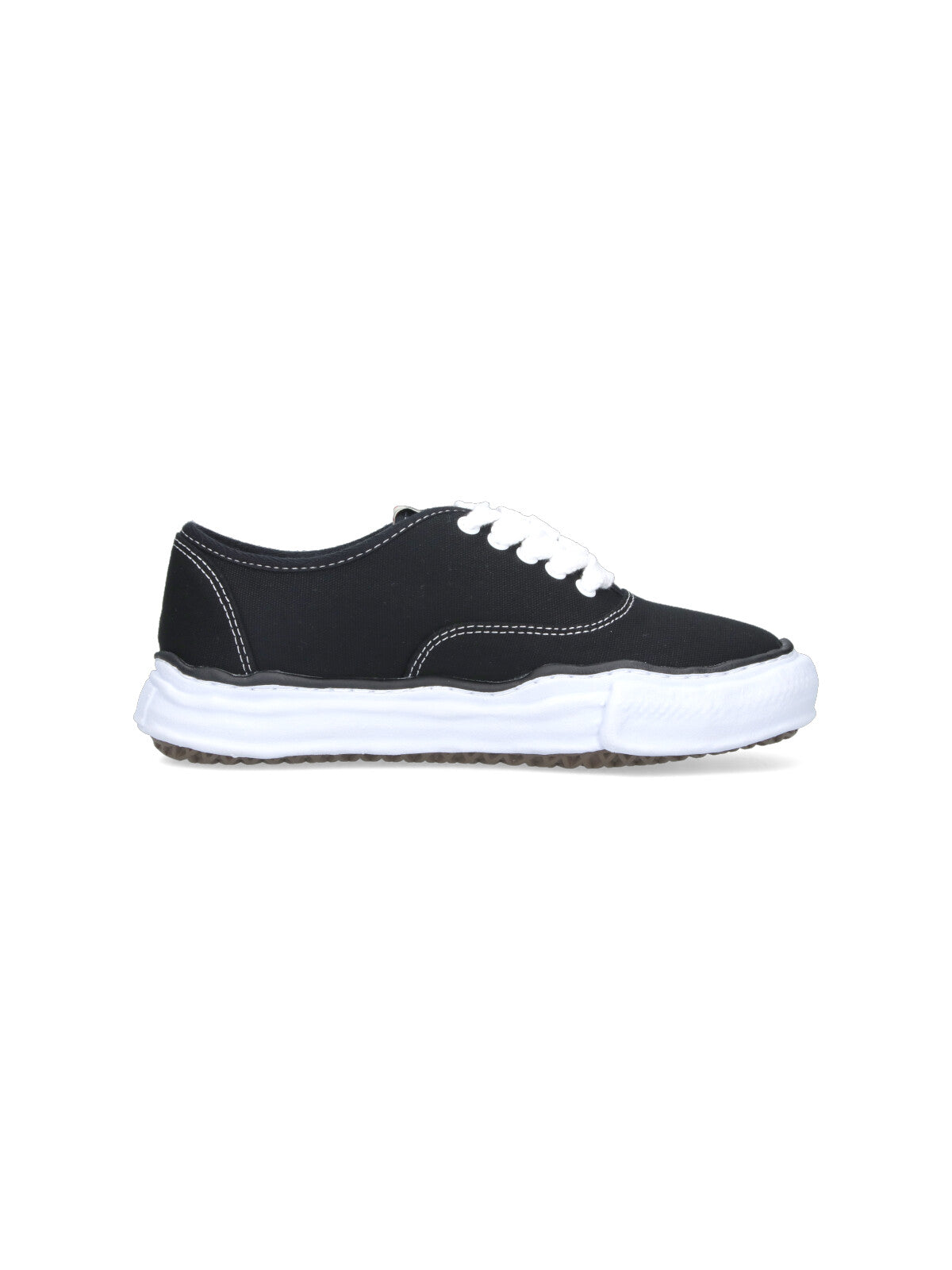"Baker Og Sole Canvas" Sneakers – Black