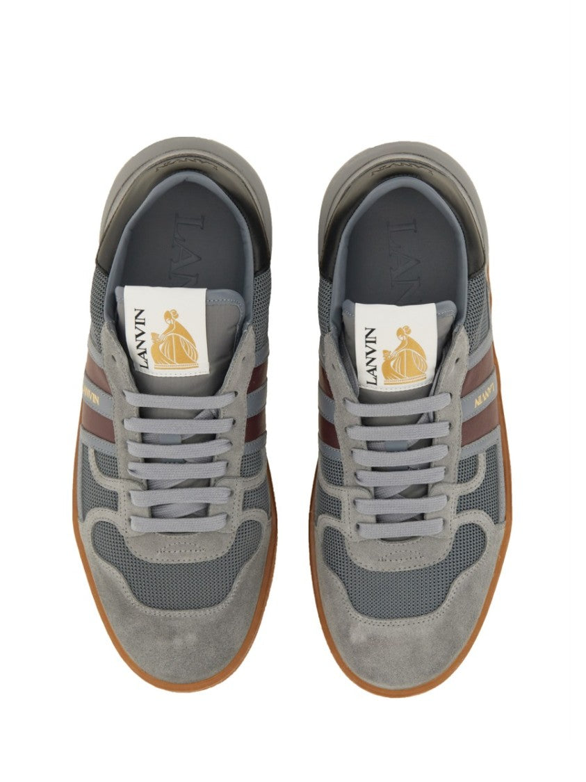 Mesh, Suede And Nappa Leather Sneaker
