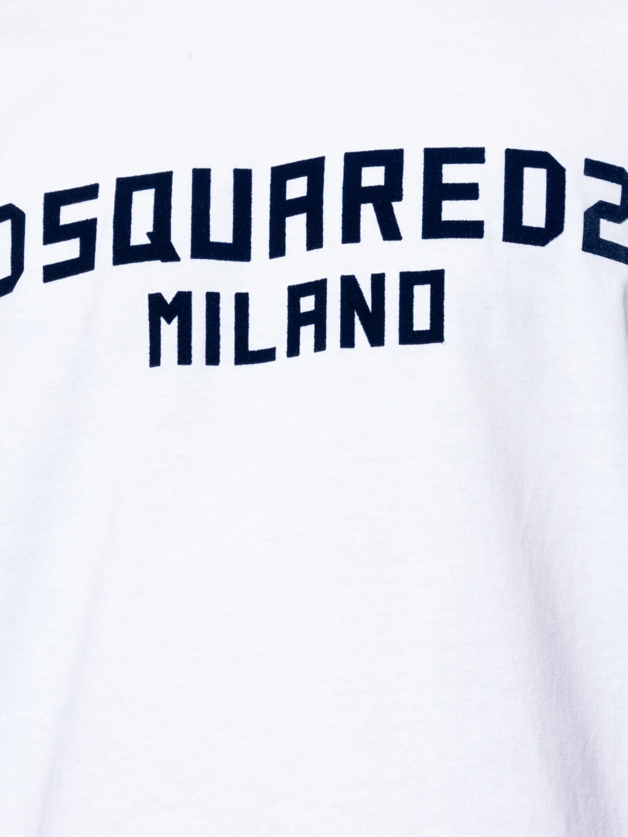 Cool Fit White Navy Logo T-Shirt