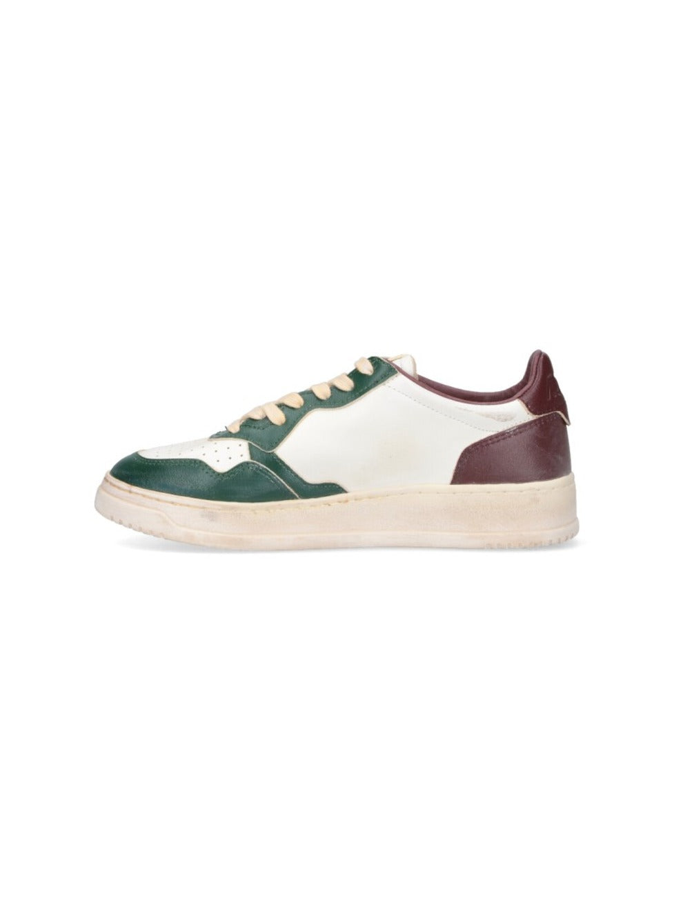 "Medalist" Low-Top Sneakers White
