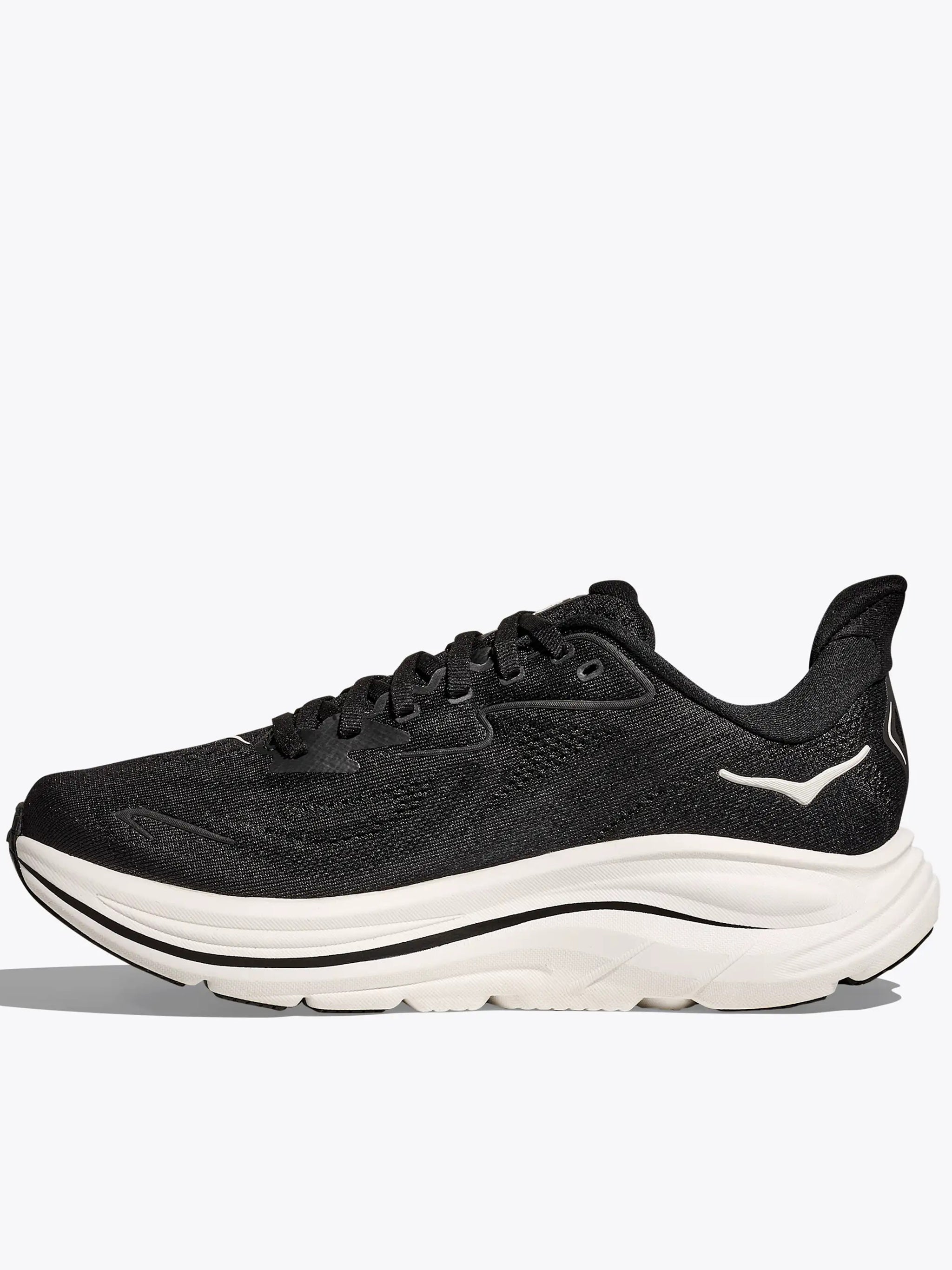 Black Clifton 10 Cushioned Mesh Sneakers