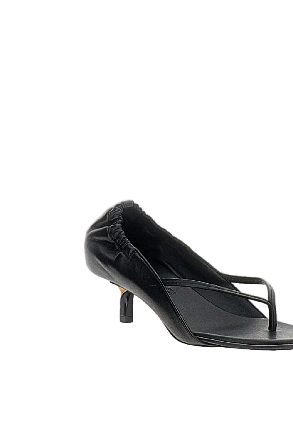 Black Nu-Pieds B Thong Sandals