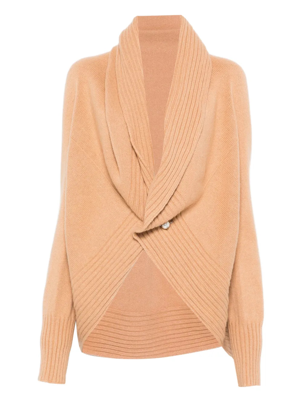 Knit Sweater with Silhouette and Soft Texture