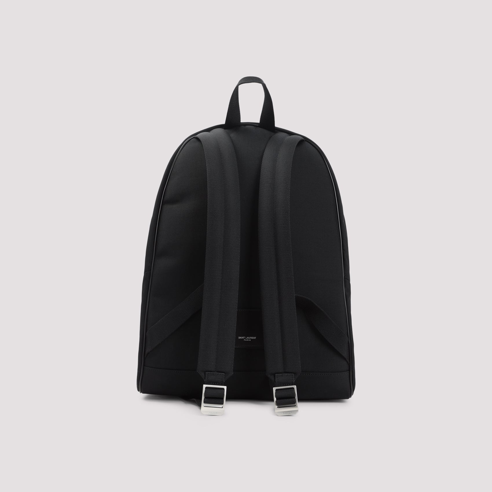 Canvas City Backpack with Leather Accents