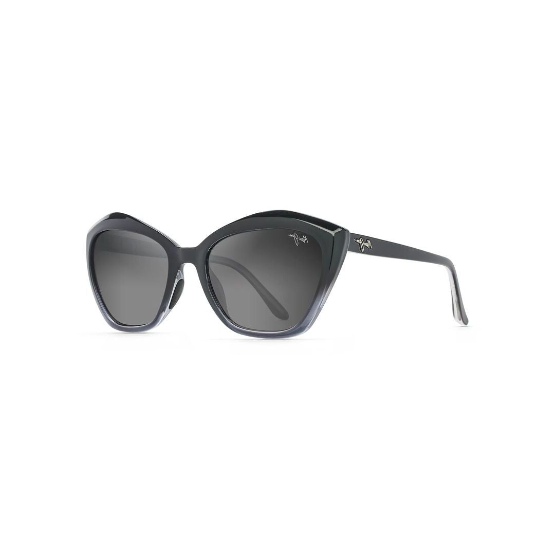 Lotus Bold Oversized Cat-Eye Sunglasses with Gradient Lenses