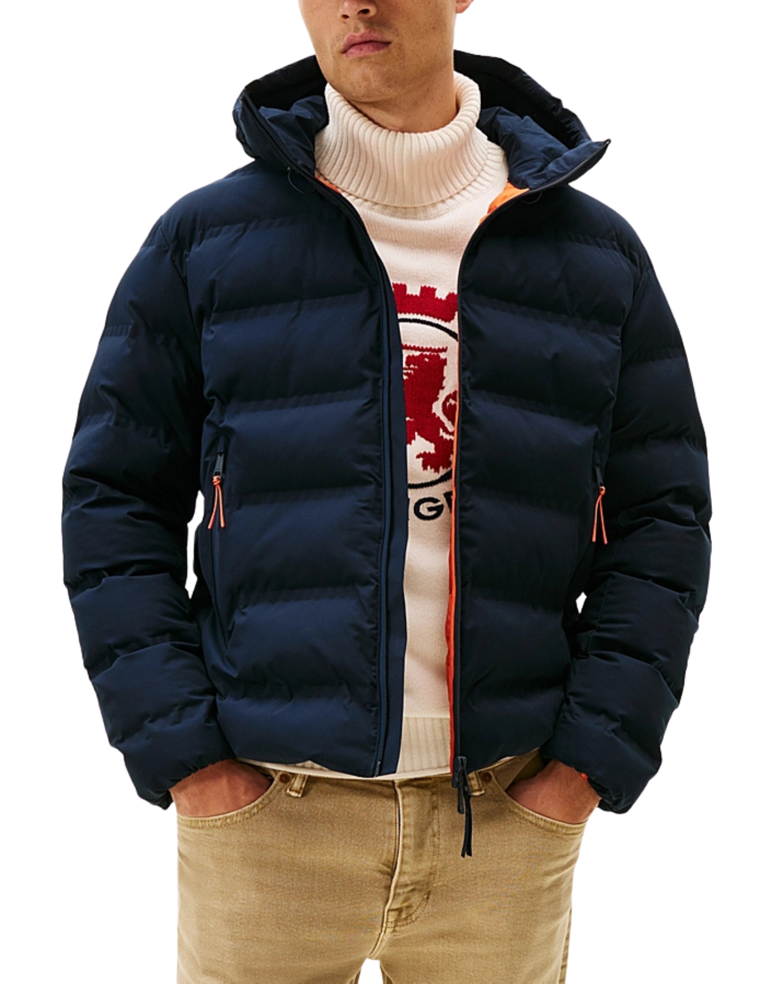 Quilted Technical Jacket With Thermo-Insulating Padding