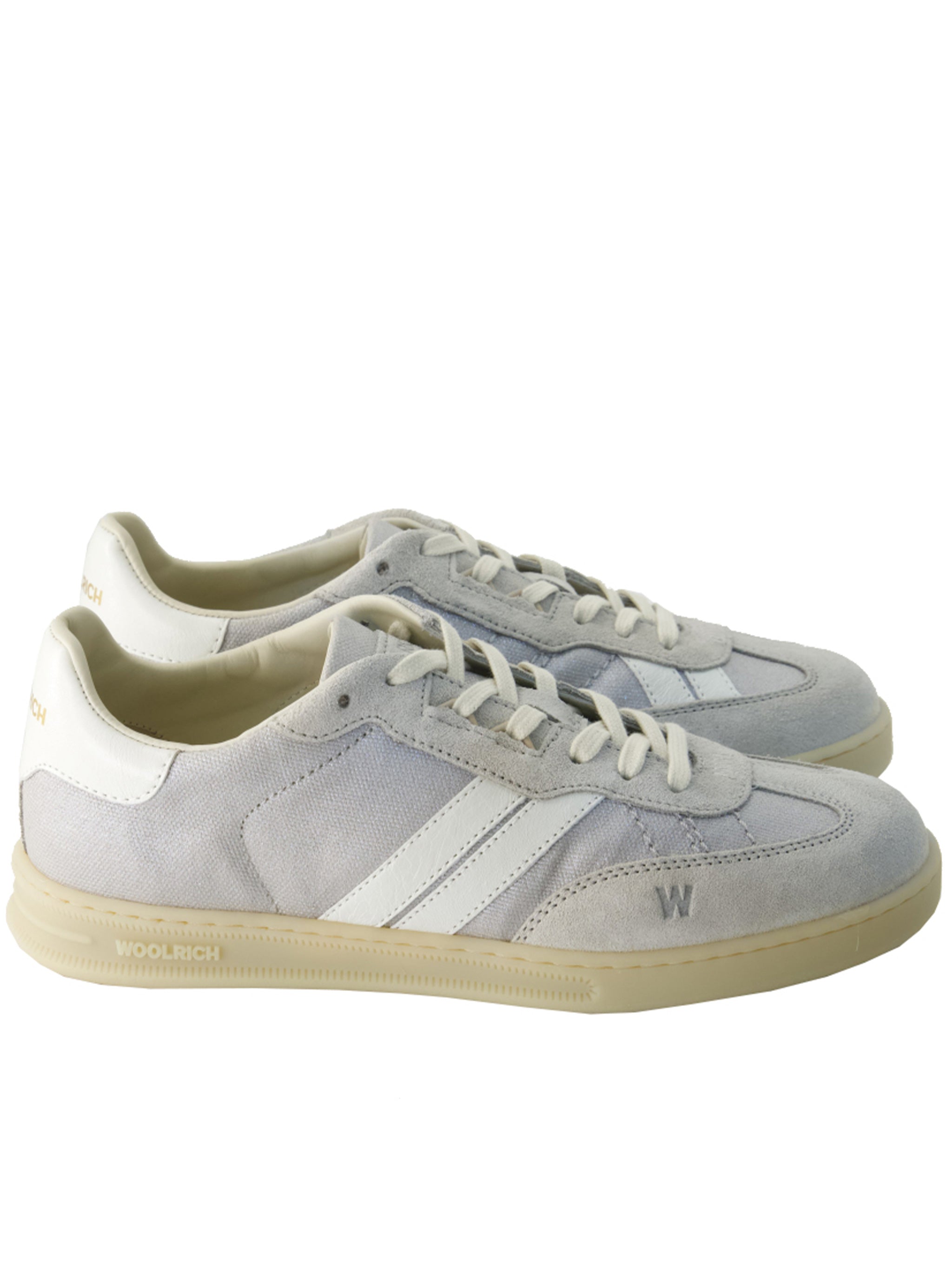Grey Double U.T Camoscio Suede Sneakers