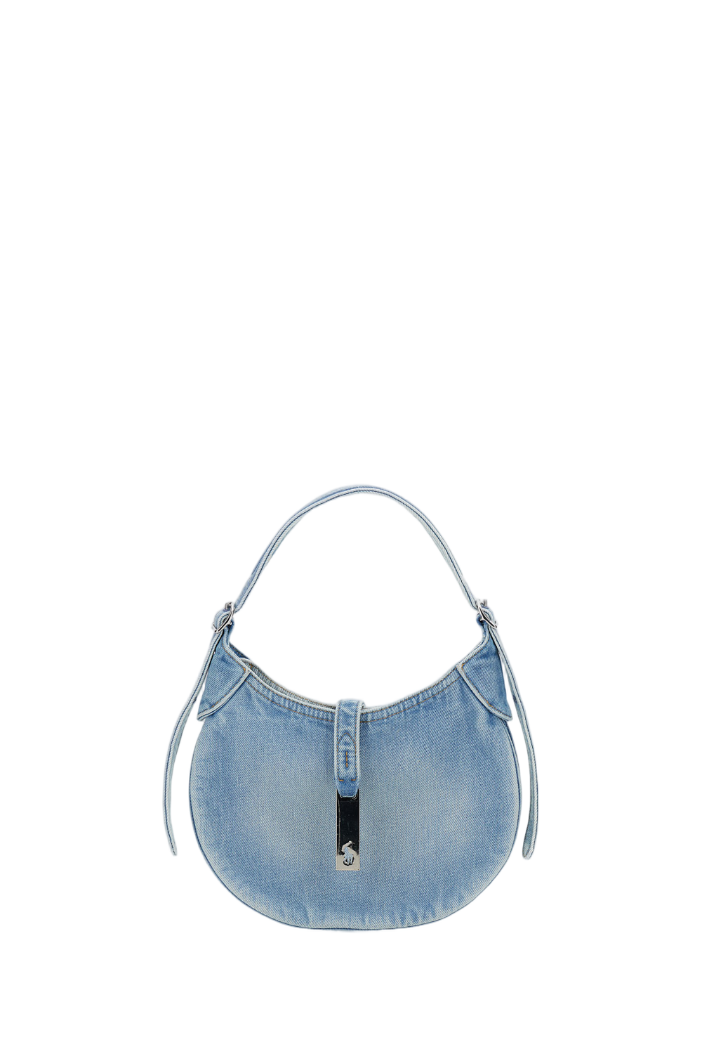 Light Blue Denim Shoulder Bag