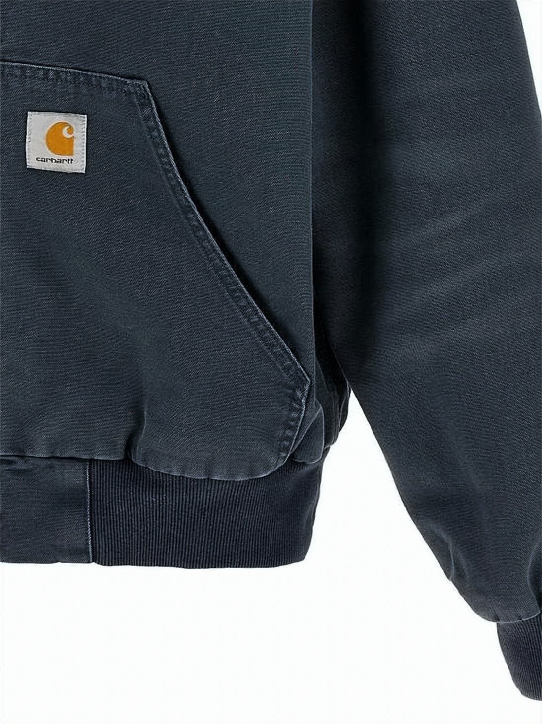 Niebieska kurtka Carhartt Wip Active z mieszanki bawełny o pudełkowym kroju