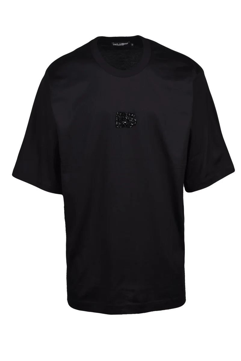 Cotton T-shirt - Black