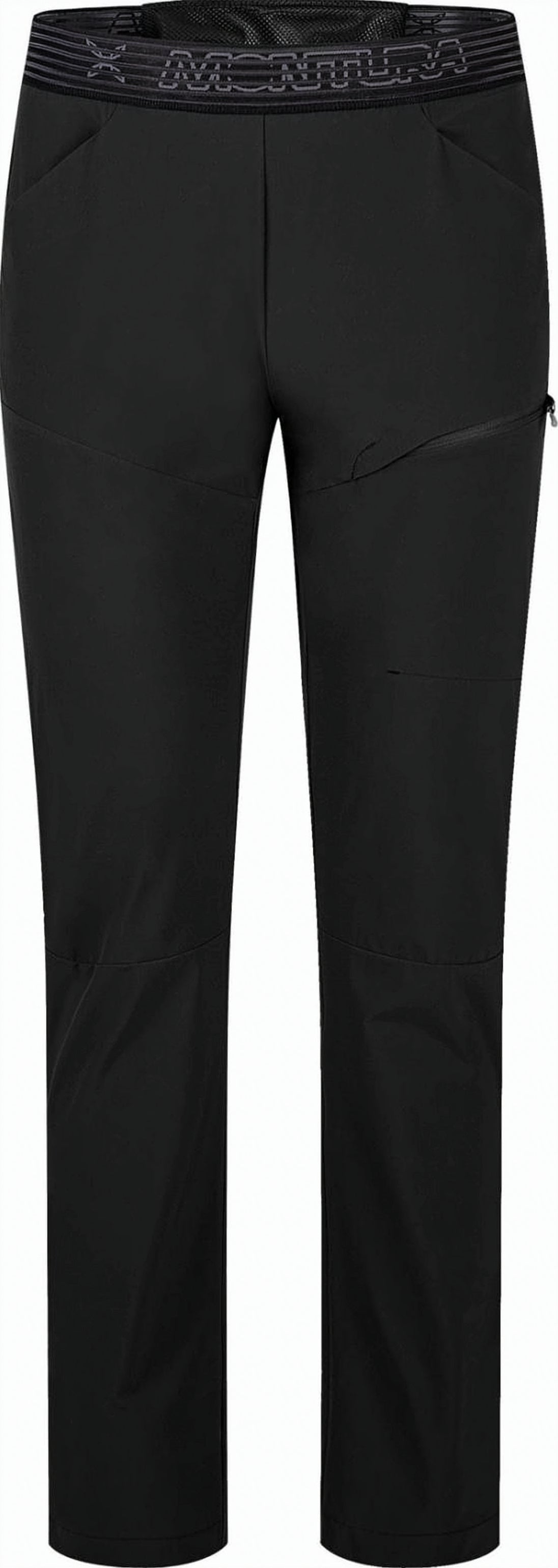 Straight Fit Sporty Pants with Zippered Side Pockets