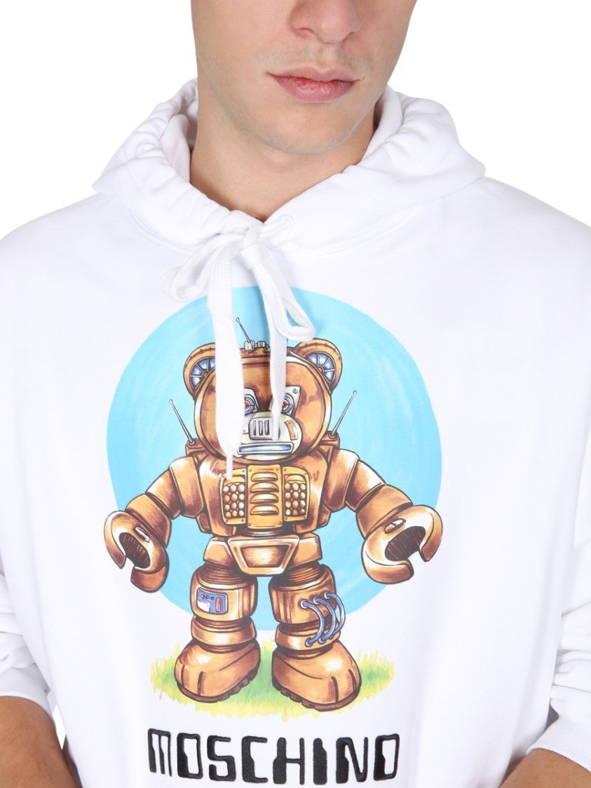 Teddy Print Sweatshirt