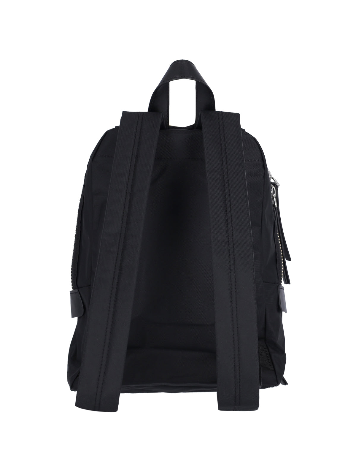 Black The Biker Medium Nylon Backpack