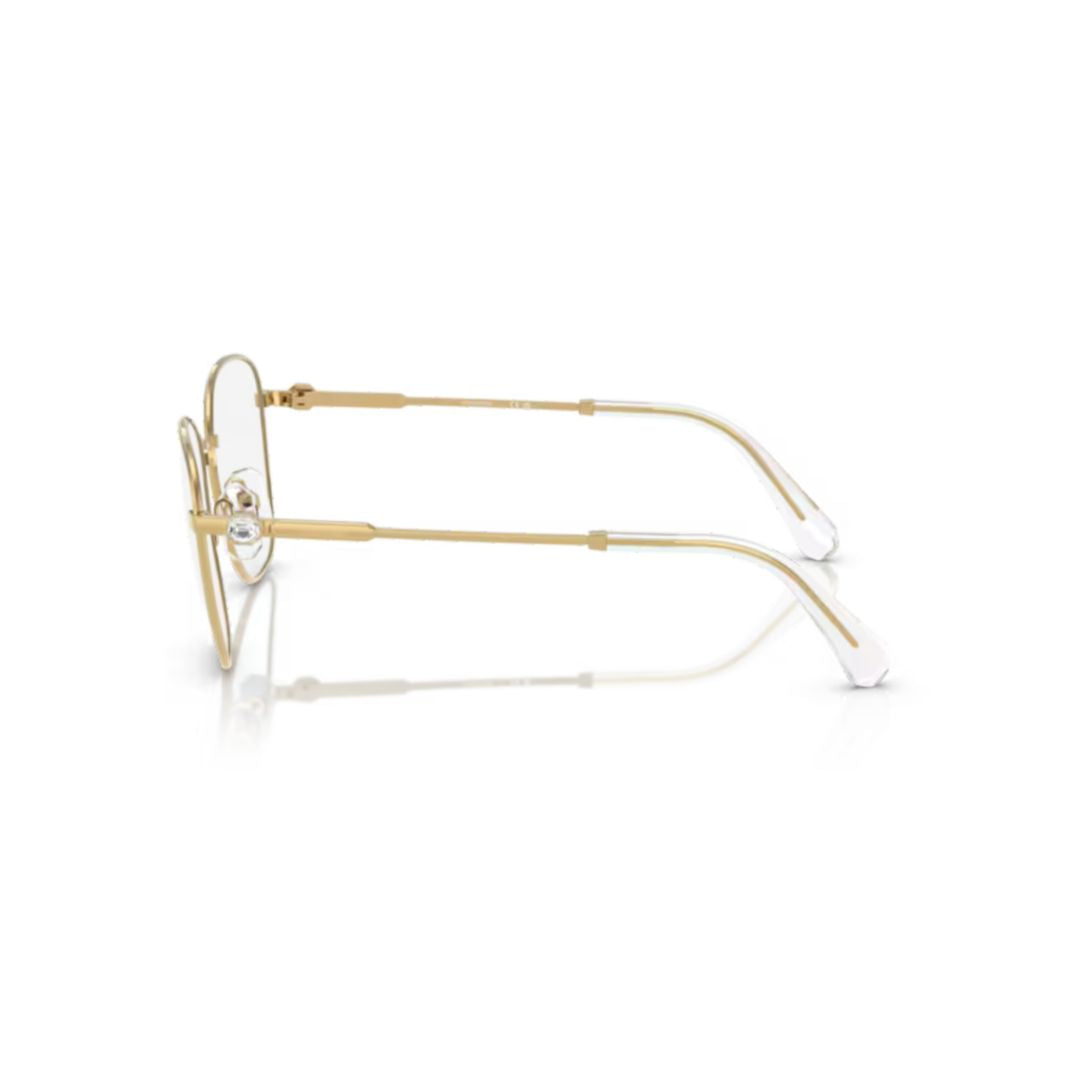 0sk1019 Delicate Gold-Finish Cat-Eye Sunglasses