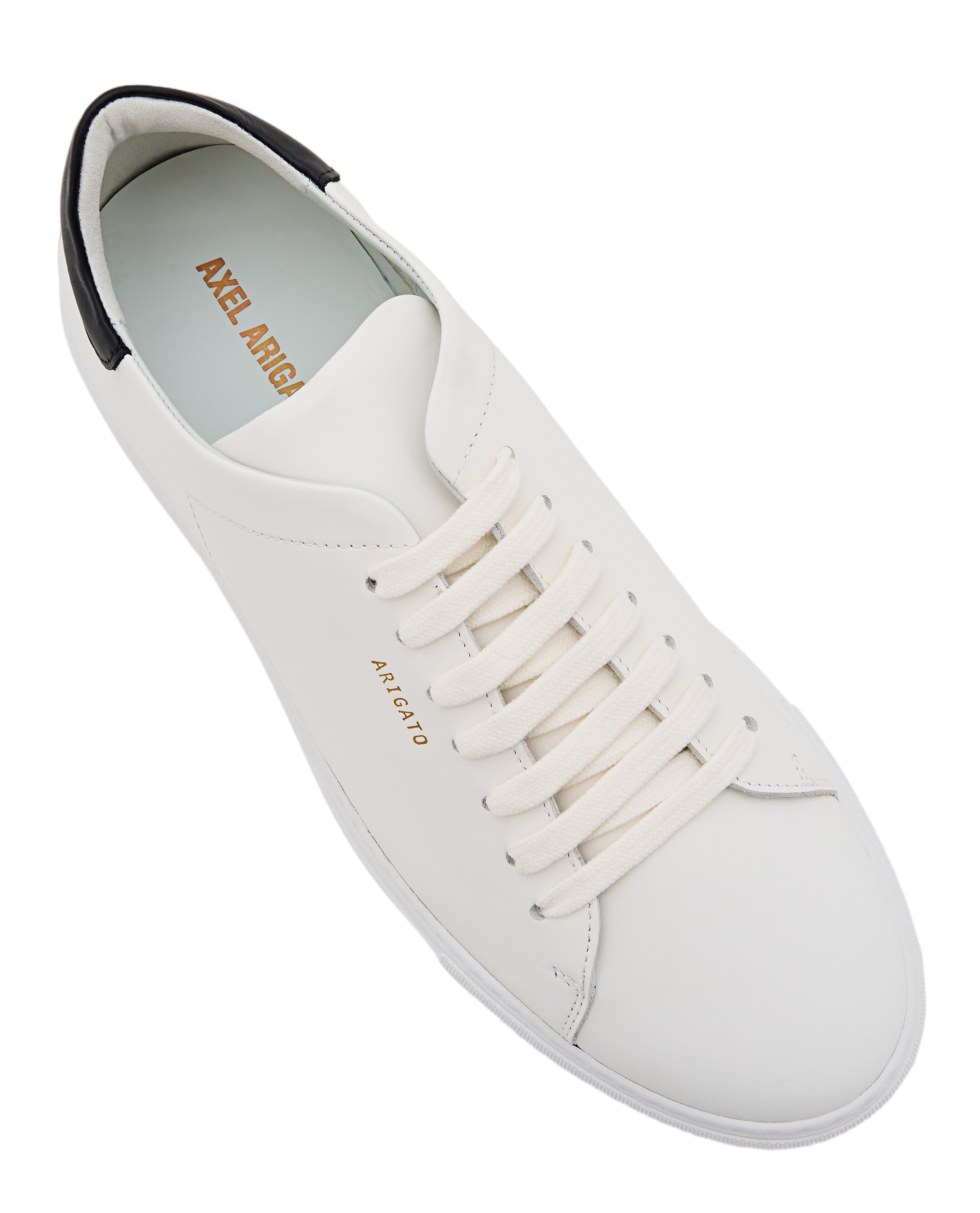 Low-Top Sneakers With Smooth Leather Upper