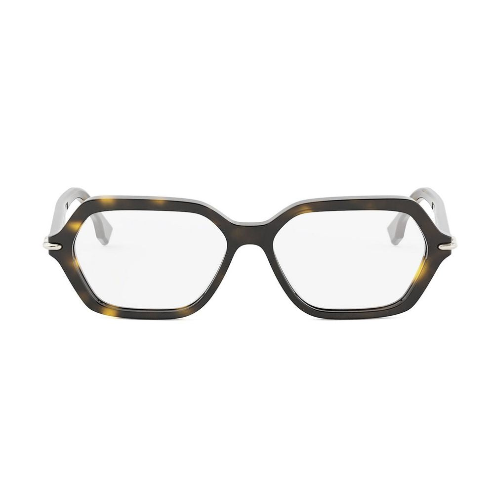 Okulary optyczne geometryczne z octanu — model Saddlery