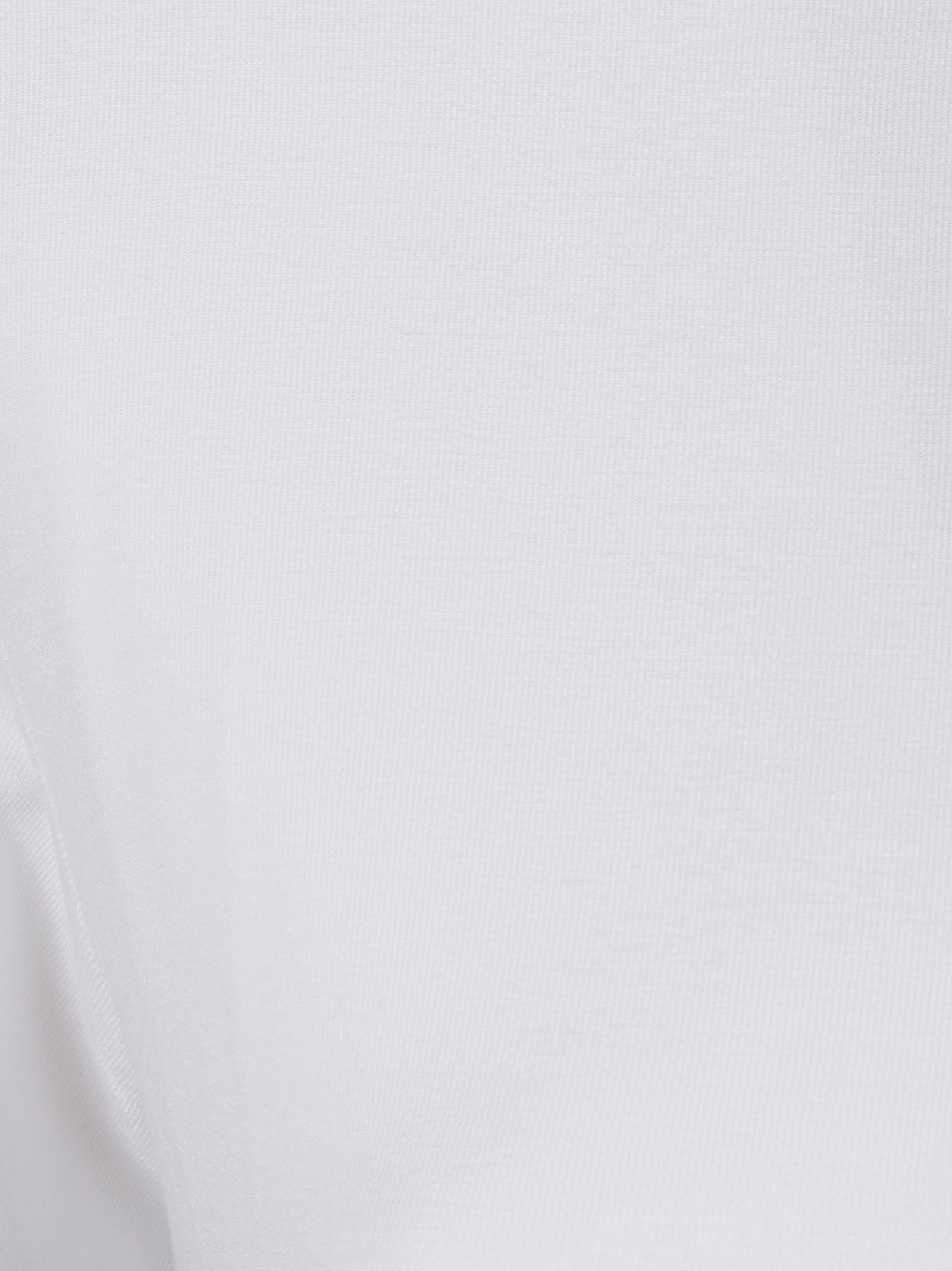 Stretch Viscose Jersey T-Shirt