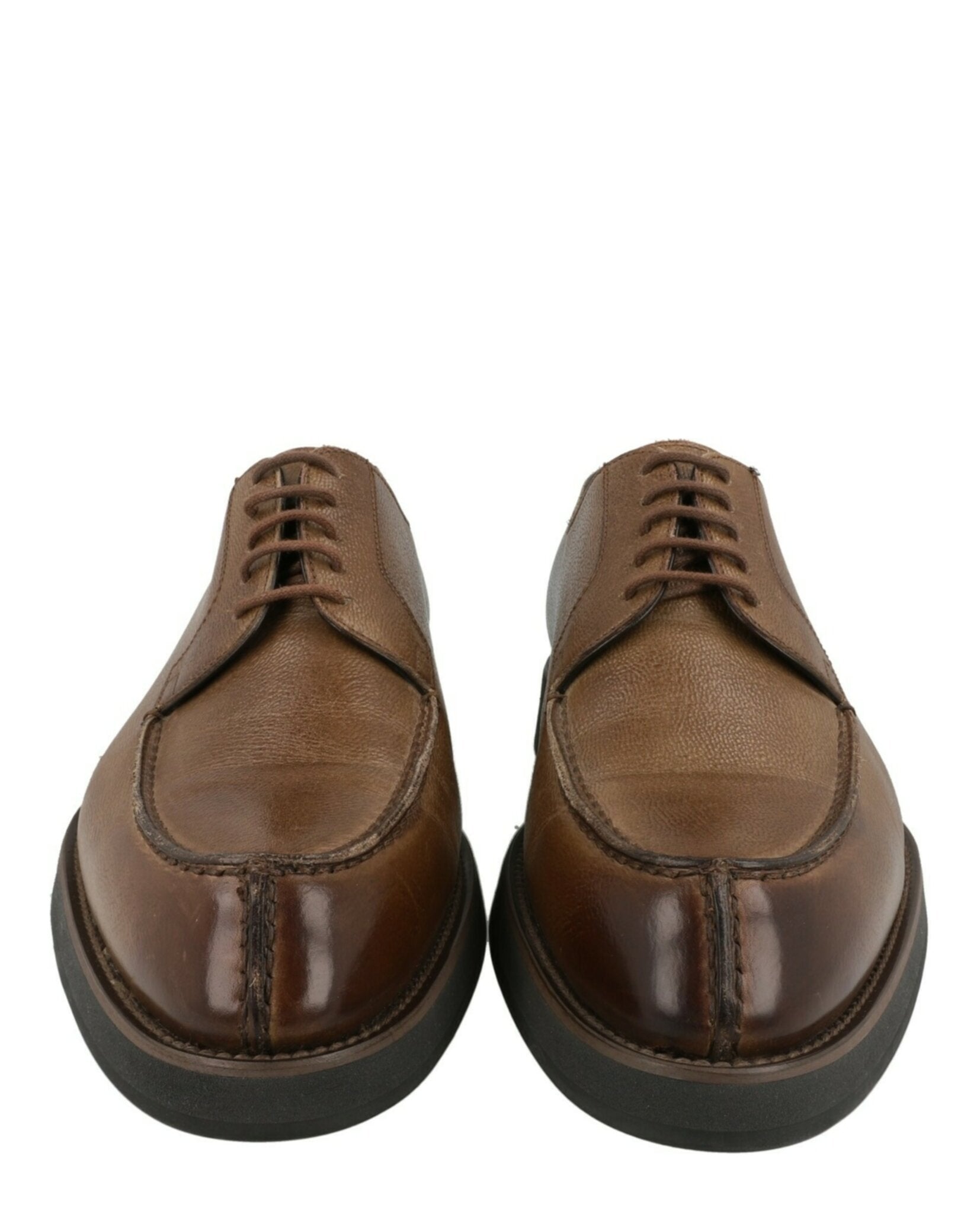 Apron Toe Derby Dress Shoes