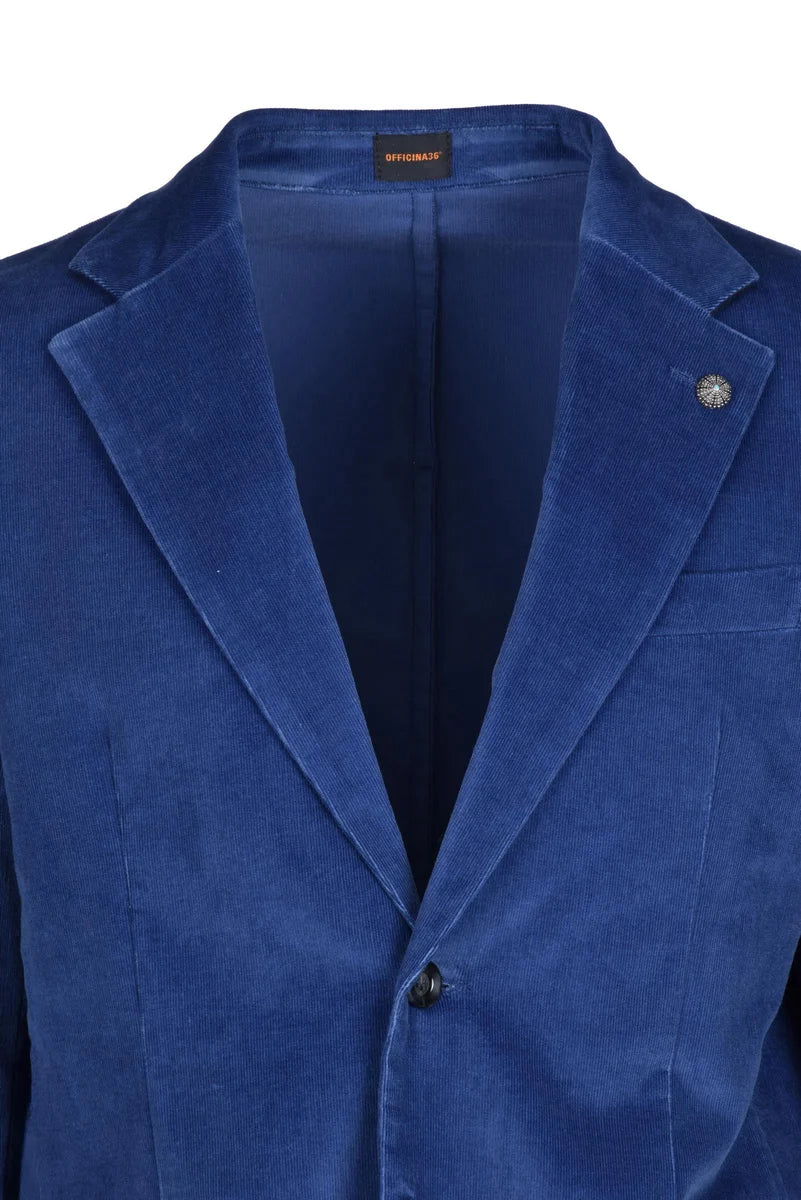 Velvet Jacket - Blue