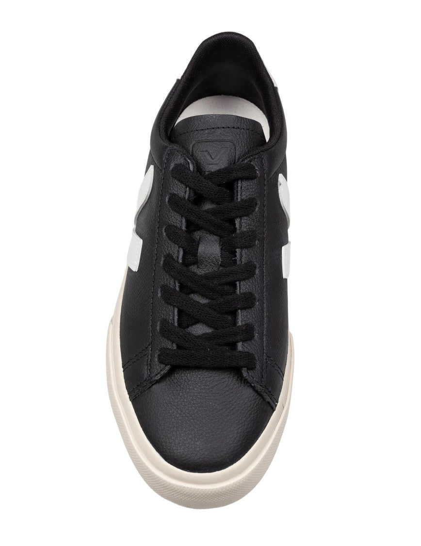 Campo In Black And White Leather