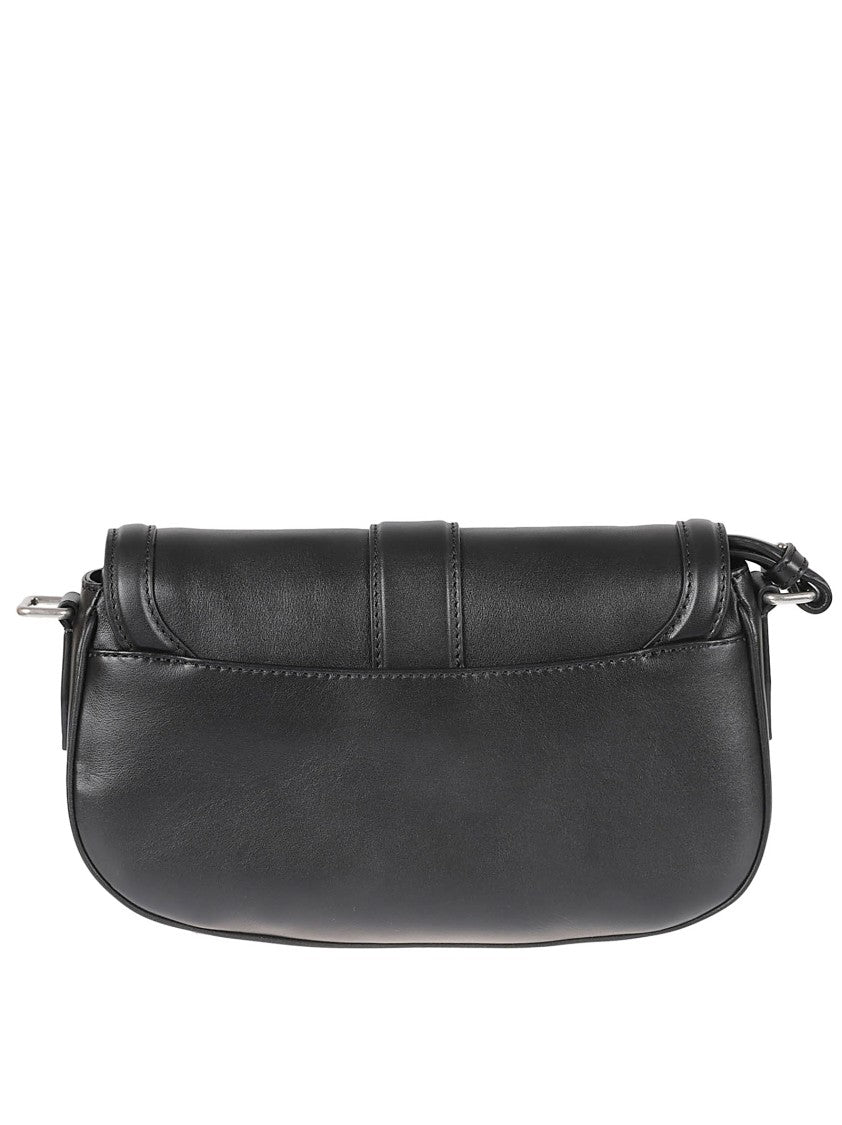 Mcqueen T-Bar Satchel With Antique Silver Hardware