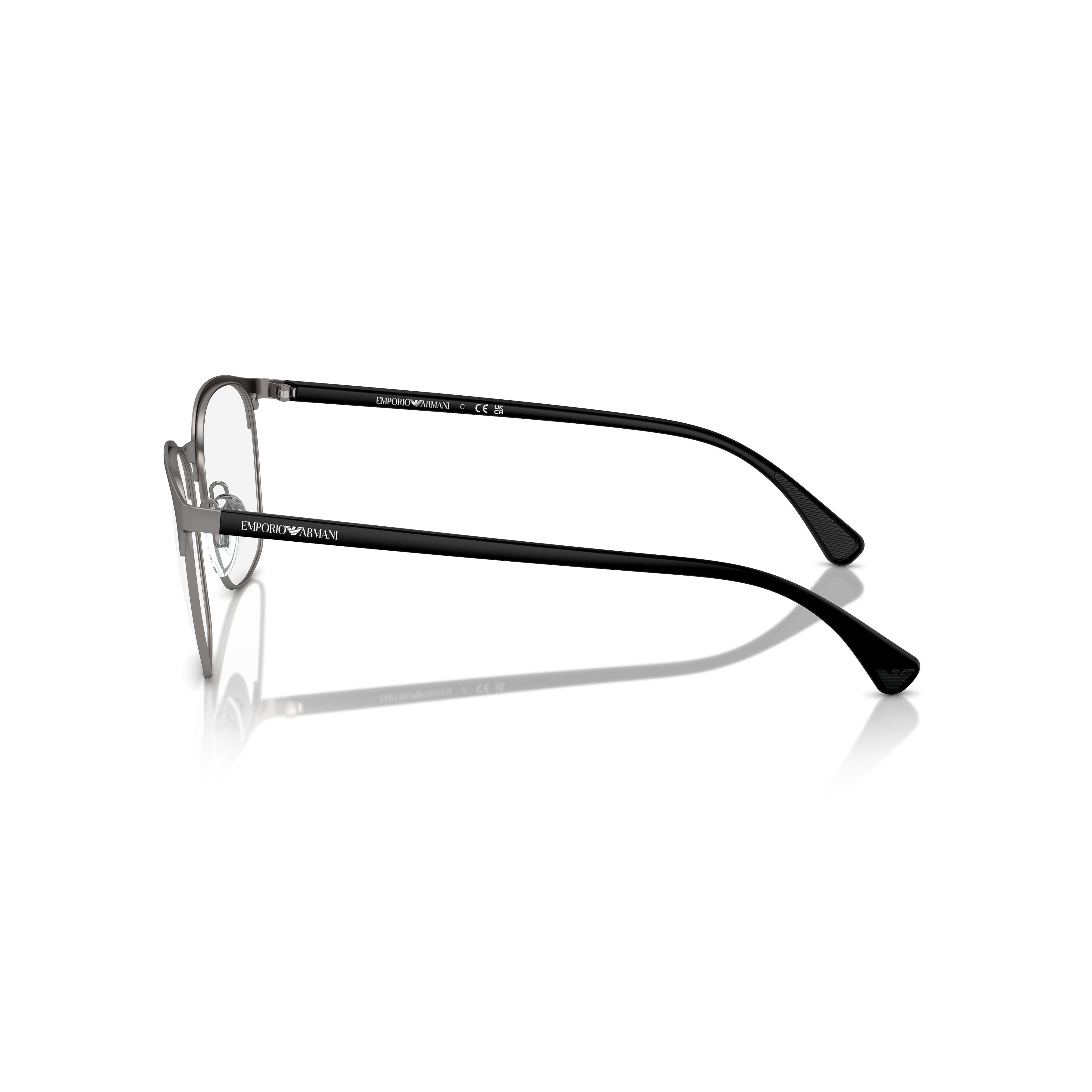 0ea1114 Rectangular Metal Frame Sunglasses with Adjustable Nose Pads