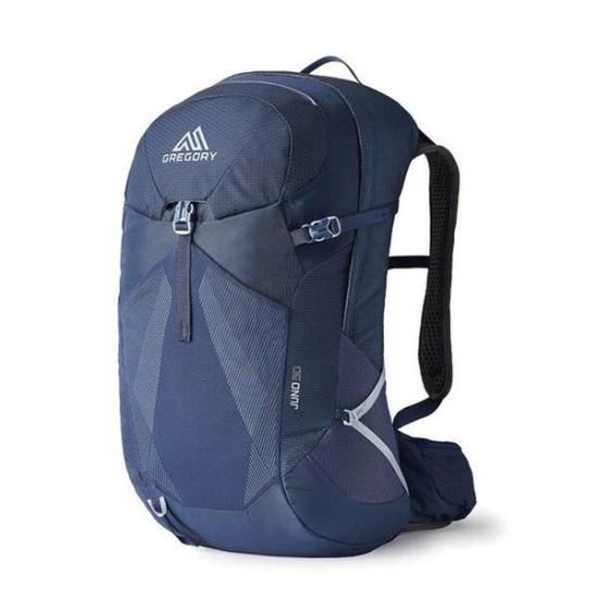 Structured Nylon Backpack with Multiple Compartments