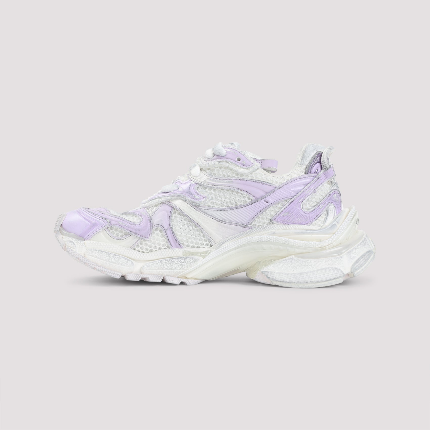 Chunky Sole Sneakers with Layered Design