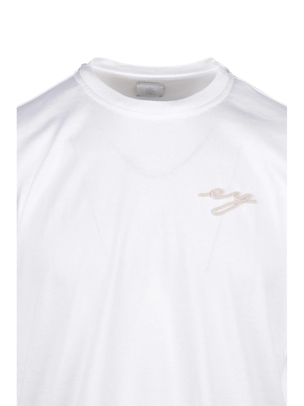 White Men Cotton T-shirt